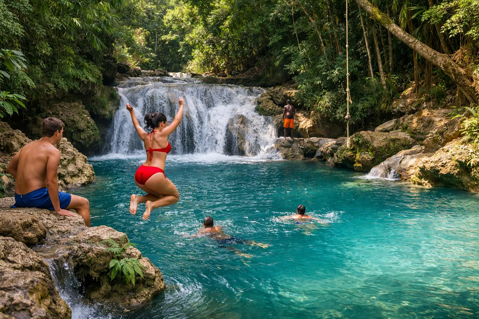 You are currently viewing Blue Hole Jamaica Excursion: What to Expect