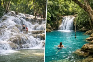 Dunns River Falls vs Blue Hole