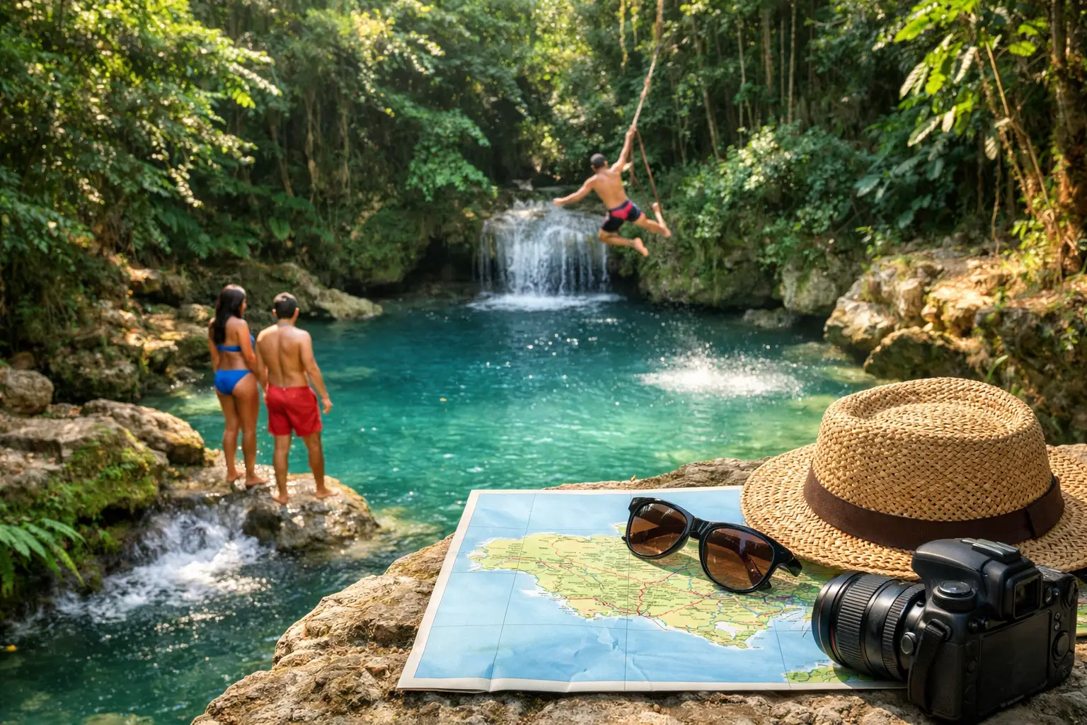 You are currently viewing How to Plan Blue Hole Daytrip in Jamaica