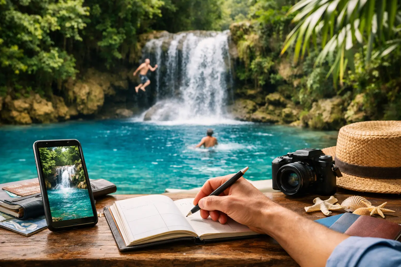 Read more about the article How to Book Blue Hole Tours in Jamaica Easily