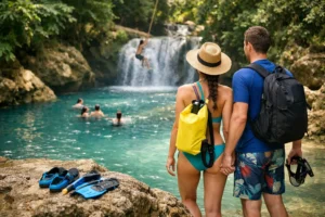 Read more about the article What to Wear at Blue Hole Jamaica for a Safe Day